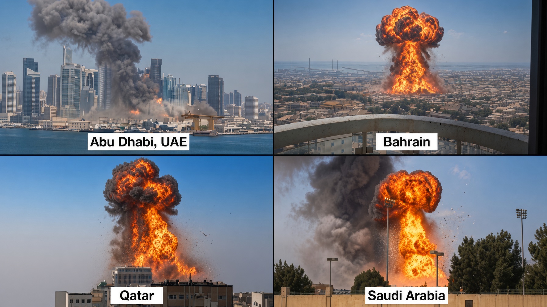 Iran attacks US military