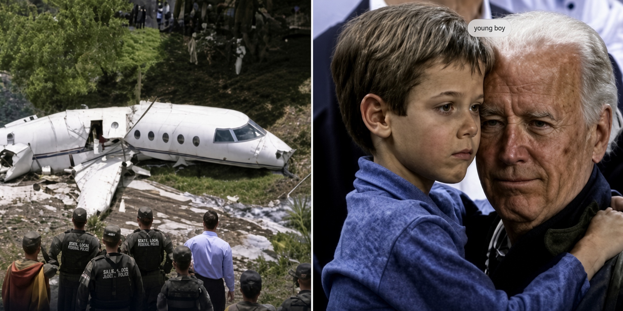 Biden plane crash misinformation