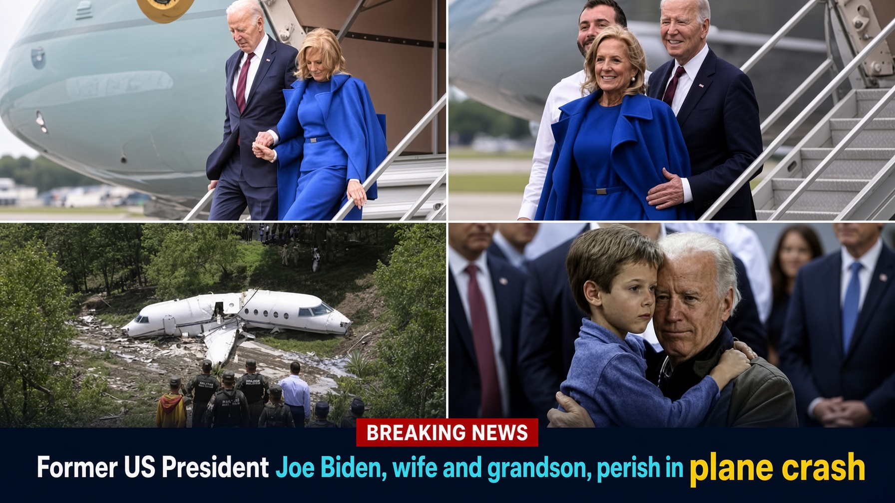 Biden plane crash claim